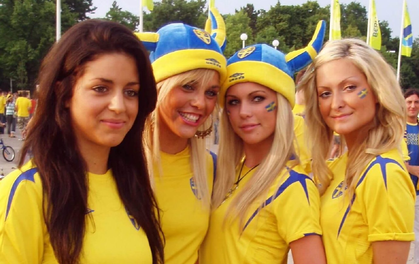 Красивые шведские женщины