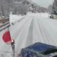 Maltempo, la forte nevicata in Trentino