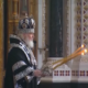 Mosca, il patriarca russo Kirill officia il rito alla vigilia della Pasqua ortodossa