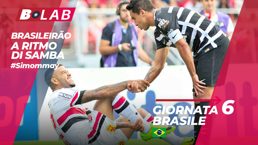 Pronostici Brasileirao domenica 26 maggio: Derby Majestoso a Sao Paulo