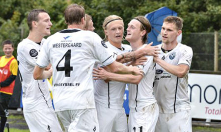 Aalborg-Vendsyssel 17 aprile: si gioca per il gruppo retrocessione del campionato danese. Ospiti in serie positiva di risultati.