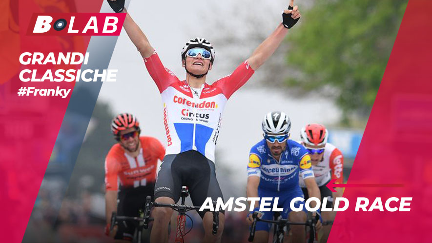 Amstel Gold Race 2019: favoriti, analisi del percorso e tutti i consigli per provare la cassa insieme al B-Lab nel blog di #Franky!