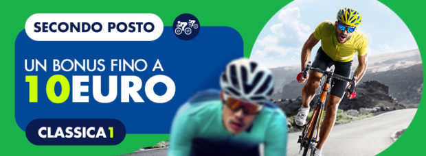 Pronostici oggi bonus paracadute better lottomatica ciclismo Milano-Sanremo a 19 marzo 2022