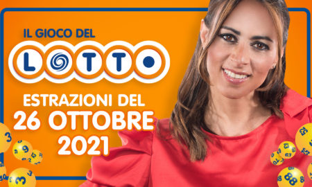 Estrazioni del Lotto Superenalotto 10 e lotto extra simbolotto millionday martedì 26 ottobre 2021 numeri vincenti verifica vincite