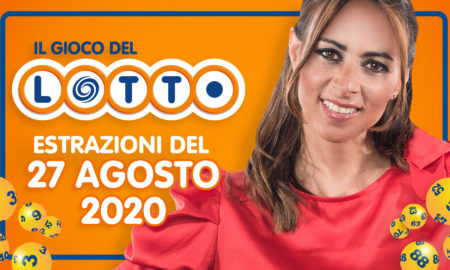 Estrazione lotto 27 agosto 2020 estrazione del lotto in diretta oggi giovedì SuperEnalotto 10 e lotto ogni 5 minuti Simbolotto MillionDay conduce Serena Garitta