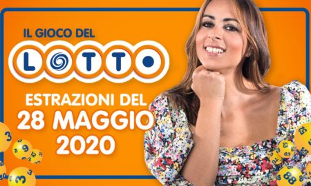 Estrazione Lotto 28 maggio 2020 numeri vincenti giovedì estrazioni del Gioco del Lotto in diretta con Serena Garitta