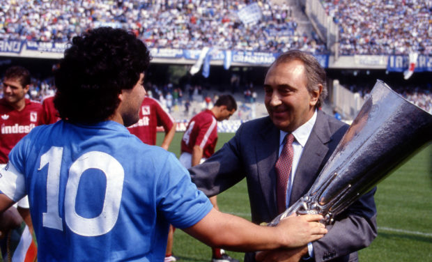 Gli Autogol Instagram Quiz Maradona Ferlaino Coppa UEFA 1989