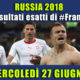 Pronostici risultati esatti Mondiali 27 giugno: le scelte di #FrankyDefa