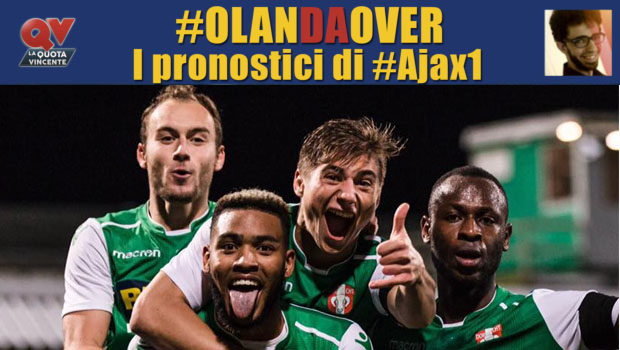 Pronostici Eerste Divisie giornata 20: tutte le quote e le bollette di #OlanDaOver il blog di #Ajax1!