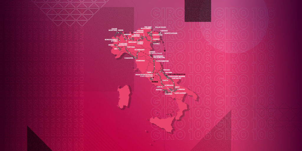 Percorso Giro d'Italia 2023