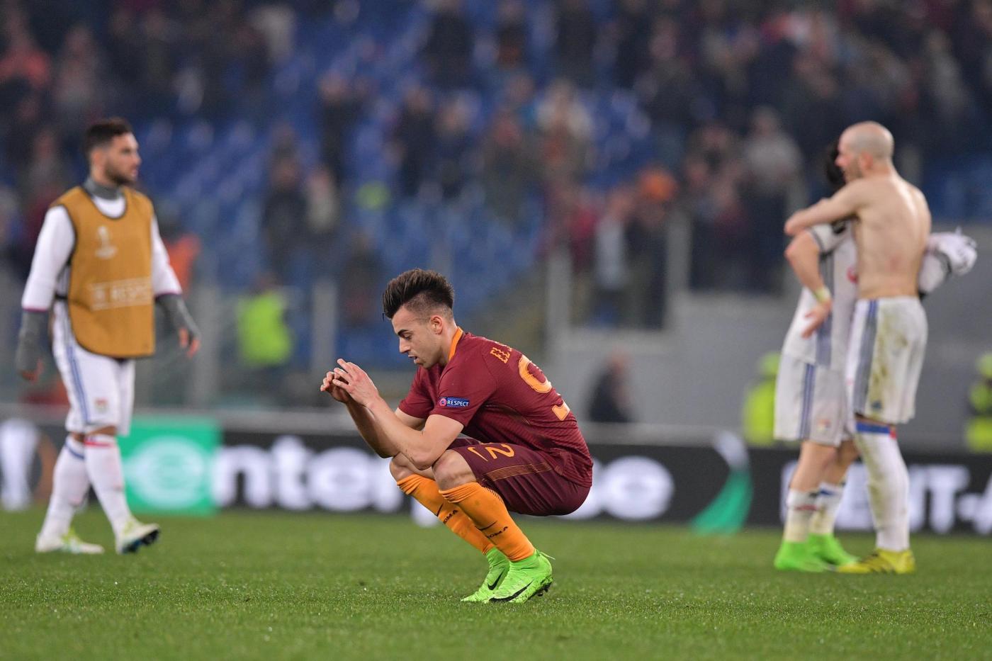 Europa League: la vittoria non basta, Roma eliminata dal Lione